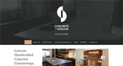 Desktop Screenshot of concreteindisguise.com